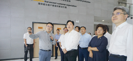 In order to promote the construction of high-quality intelligent industrial manufacturing star city, the mayor of Changzhou visited Huashu Jinming for guidance